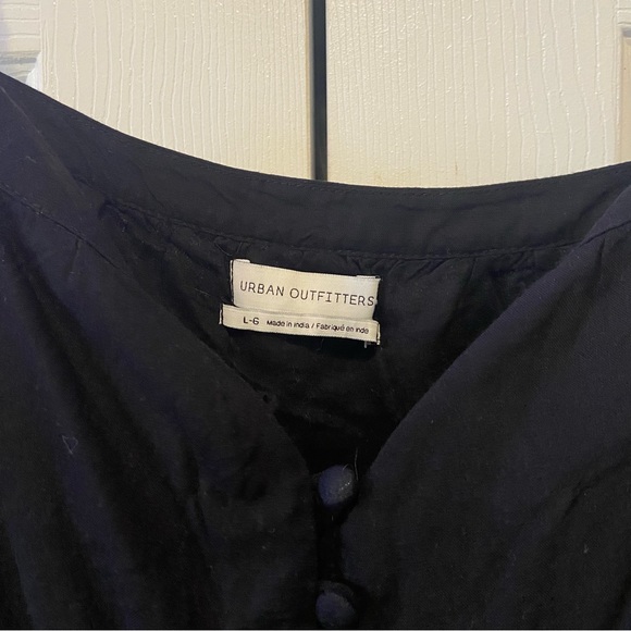 Urban Outfitters Black skater style dress size large - Picture 2 of 6